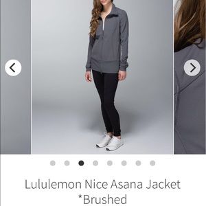 Lululemon nice asana jacket